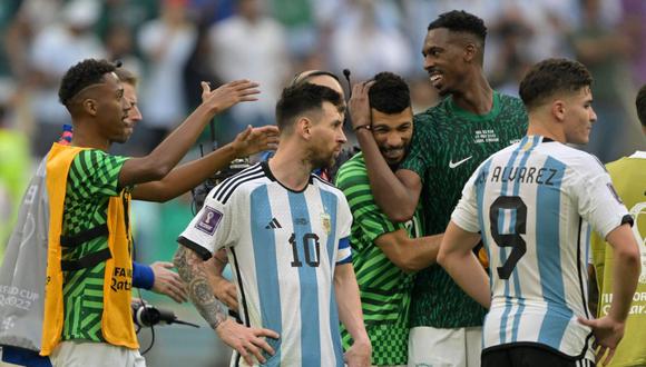 La Argentina de Lionel Messi perdió en su debut ante Arabia Saudita. (Foto: JUAN MABROMATA / AFP)