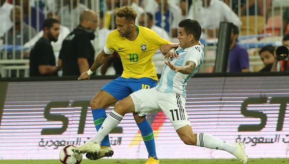 Neymar disputará por primera vez una final de Copa América. (Foto: AFP)