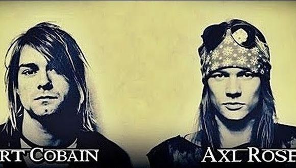 Las razones de la pelea entre Kurt Cobain y Axl Rose (Foto: Emma Havok / YouTube)